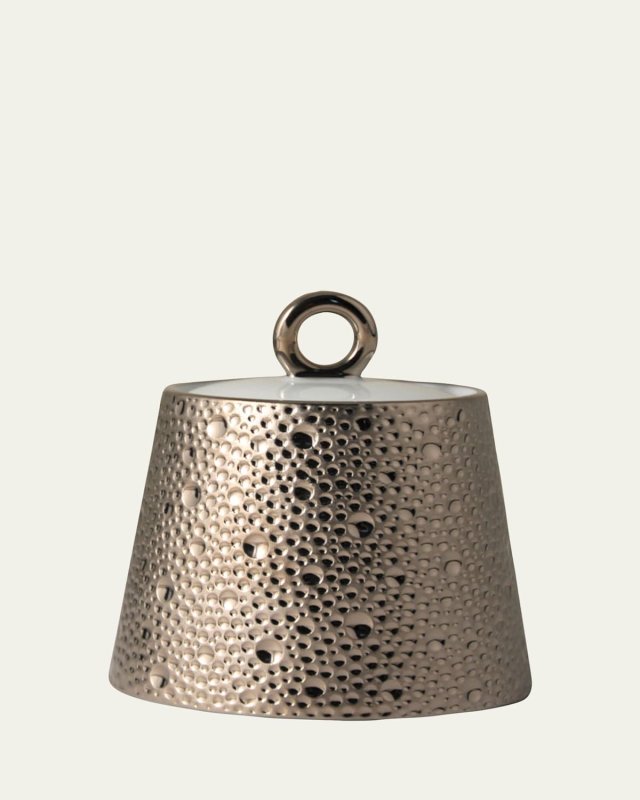 Ecume Platinum Covered Sugar Bowl